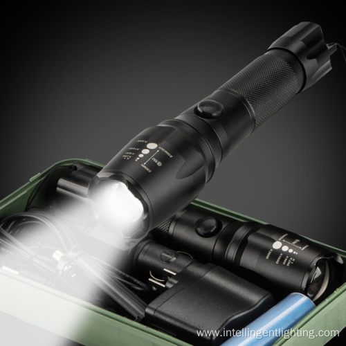 T6 Flashlights With Long Adjustable Focus Flashlights